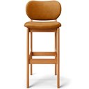 Ver imagem 6 de Kit 2 Banquetas Alta Bar Cozinha Sala Jantar Fixa Betta L02 Imbuia Couríssimo Whisky - Lyam Decor