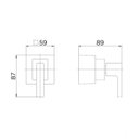 Ver imagem 2 de Kit 2 Acabamentos para Registro Fabrimar 1/2" e 3/4" Breezy Docol