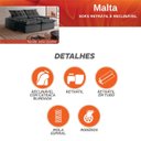 Ver imagem 4 de Sofá Retrátil e Reclinável 2.40m Malta - Movenzo Estofados