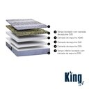Ver imagem 3 de Colchão King Sankonfort Protege Ortopédico Espuma D45
