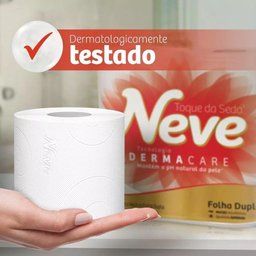 Papel Higienico Neve Folha Dupla Leve 12 Pague 11 Rolos - 9