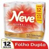 Papel Higienico Neve Folha Dupla Leve 12 Pague 11 Rolos - 11