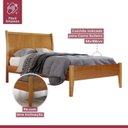 Ver imagem 6 de Conjunto Quarto de Solteiro Cama e Cômoda 5 Gavetas com Sapateira