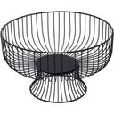 Ver imagem 1 de Fruteira 15x26x26cm Metal Preto com Pé