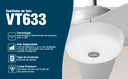 Ver imagem 5 de Ventilador de Teto Latina VT633 Bege Controle de Parede 127V