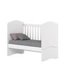 Ver imagem 3 de Berço Mini Cama Bala de Menta Branco - Henn