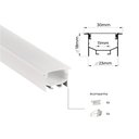 Ver imagem 3 de Perfil de Embutir para Fita Led Nordecor Brise 30mm