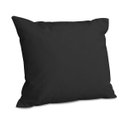 Ver imagem 2 de Kit 2 Almofadas Decorativa Quadrado 45x45 Cm Cm Sala Quarto Sofá Suede Preto Eli Móveis e Decoração