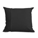 Ver imagem 4 de Kit 2 Almofadas Decorativa Quadrado 45x45 Cm Cm Sala Quarto Sofá Suede Preto Eli Móveis e Decoração