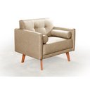 Ver imagem 2 de Poltrona Moderna Luma Decoração Sala, Varanda, Recepção