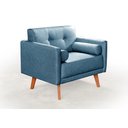 Ver imagem 2 de Poltrona Moderna Decoração Sala, Varanda, Recepção Luma