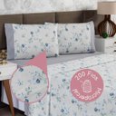 Ver imagem 2 de Jogo Lençol Casal Micropercal 457209/prata 04 Peças