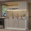 Ver imagem 1 de Armário de Cozinha Compacta 180 Cm Branco/crema Vik Madesa 04