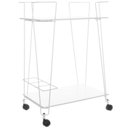 Ver imagem 2 de Carrinho de Bebidas Sala de Jantar Decorativo Branco