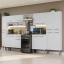 Ver imagem 1 de Armário de Cozinha Completa 325cm Branco Emilly Madesa 02