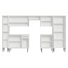 Armário de Cozinha Completa 325cm Branco Emilly Madesa 02 - 4