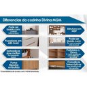 Ver imagem 2 de Kit Cozinha Mgm 3 Peças Divina C3p58 Cinamomo/titanium