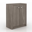 Ver imagem 5 de Armário para Escritório Baixo 60cm 2 Portas Me4103 Tecno Móbili