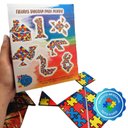 Ver imagem 3 de Tangram Jogo Terapêutico para Crianças Divertido em Mdf