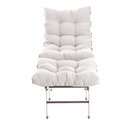 Ver imagem 4 de Poltrona com Puff Costela Aramada