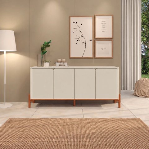 Buffet Arco 188 cm Porta Lisa Incolar Luna
