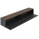 Ver imagem 6 de Rack com Painel Ripado Suspenso para Tv até 70 Polegadas 2 Portas Grécia 180cm