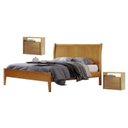 Ver imagem 1 de Conjunto Quarto de Casal Cama Queen 160cm e 2 Mesas de Cabeceira 2 Gavetas