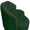 Ver imagem 6 de Namoradeira Decorativa Beatriz Orgânica Veludo Verde