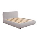 Ver imagem 2 de Cama com Cabeceira Estofada Casal Orla CabeCasa MadeiraOriginals