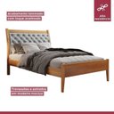 Ver imagem 5 de Conjunto Quarto de Solteiro 2 Camas e Cômoda 5 Gavetas 1 Porta com Sapateira