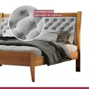 Ver imagem 5 de Conjunto Quarto de Casal Cama 140cm e Cômoda 5 Gavetas 1 Porta com Sapateira