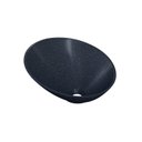 Ver imagem 2 de Cuba de Apoio Meia Lua BM38 38,5x38,5cm Lapimat Preto/Granit Matte Compace