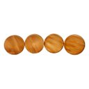 Ver imagem 1 de Cabideiro / Gancho de Parede (kit com 4 Peças Caramelo)