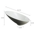Ver imagem 3 de Cuba de Apoio Meia Lua BM38 38,5x38,5cm Lapimat Bege/Matte Fosca Compace