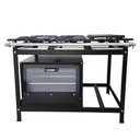 Ver imagem 1 de Fogão 4 Bocas Cefaz com Forno e Chapa Linha Gold Alta Pressão CFZG-128C