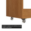 Ver mais imagens de Carrinho Bar Adega para Sala de Jantar 81x80cm Duna