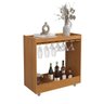 Carrinho Bar Adega para Sala de Jantar 81x80cm Duna - 5