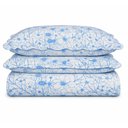 Ver imagem 2 de Kit Cobre Leito Evolution Queen Estampado Floral Dupla Face Colcha 3 Peças Botanique