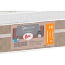 Ver imagem 2 de Cama Box Baú C/auxiliar Solteiro: Colchão Molas Castor Pocket Silver Star Air + Base Branco(88x188
