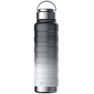 Garrafa Térmica Termolar Moove, Preto Degradê, 710 Ml