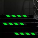 Ver imagem 4 de Fita Antiderrapante Refletiva 5 Metros Neon Fluorescente Escada Chao Degraus Antiqueda Segurança Ant