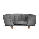 Ver imagem 1 de Poltrona Cama Caminha Pet Laddi Veludo Cinza Dvinn