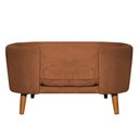 Ver imagem 2 de Cama Pet Caminha Cachorro Grande Veludo Casinha Luxo Colchão:veludo Terracota