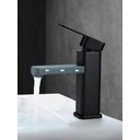 Ver imagem 2 de Lux Torneira Monocomando Preta em Aço e Abs Design Moderno e Sofisticado Preto