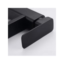 Ver imagem 3 de Lux Torneira Monocomando Preta em Aço e Abs Design Moderno e Sofisticado Preto