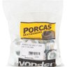 Porca sextavado 1/8 nc zincado pacote com 200 - Vonder - 2