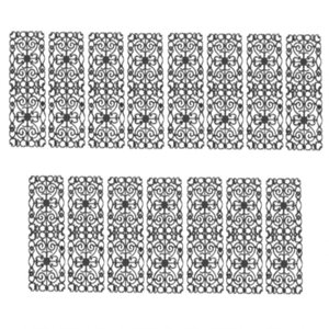 Kit 15 Grades de Ferro Ramada Sacada Varanda Escada 95x36cm