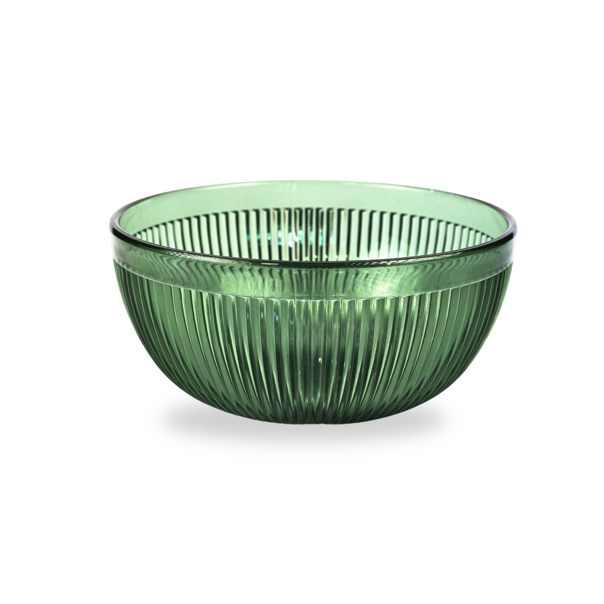 Tigela Bowl Frisado 4l Crystal Verde Musgo