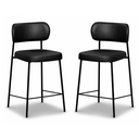 Ver imagem 6 de Kit 2 Banquetas Altas Estofadas Camila com Encosto - Edecasamoveis