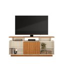 Ver imagem 2 de Rack para TV até 75 Polegadas 160cm Salvador Off White Marrom